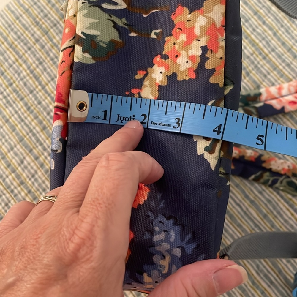 Cath Kidston Navy and Floral Backpack - Picture 9 of 9